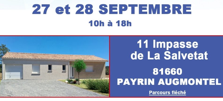 PORTES OUVERTES A PAYRIN AUGMONTEL 