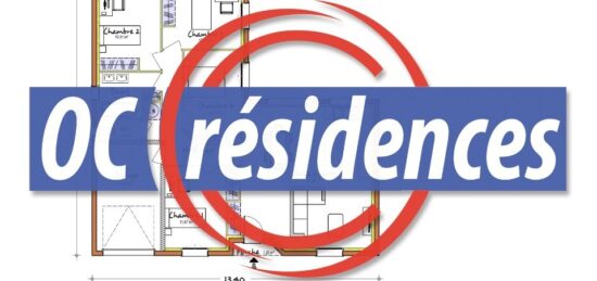 Plan de maison Surface terrain 101 m2 - 6 pièces - 4  chambres -  avec garage 