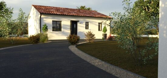 Maison neuve à Servian, Occitanie