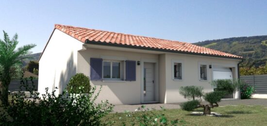 Maison neuve à Carlus, Occitanie