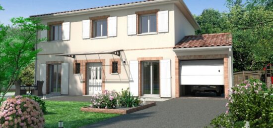Maison neuve à Lafitte-Vigordane, Occitanie