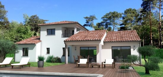 Maison neuve à Lafitte-Vigordane, Occitanie