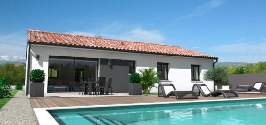 Maison neuve à Bizanet, Occitanie