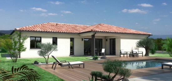 Maison neuve à Bernac, Occitanie