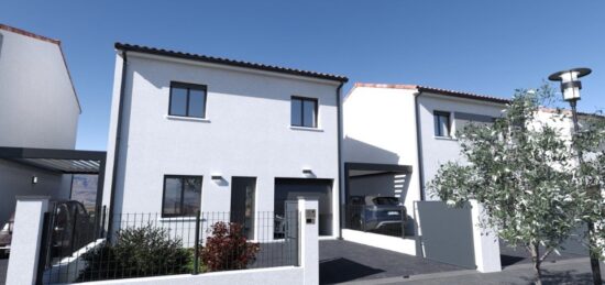 Maison neuve à Lagarde, Occitanie