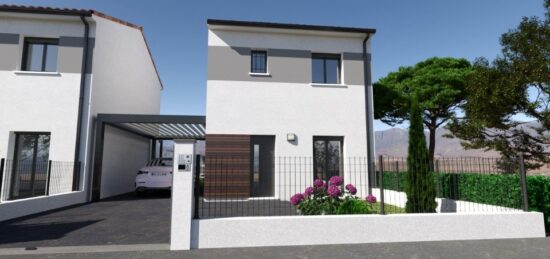 Maison neuve à Bérat, Occitanie