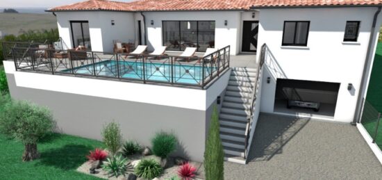 Maison neuve à Gaja-et-Villedieu, Occitanie