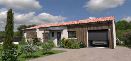 Maison neuve à Montdurausse, Occitanie