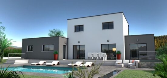 Maison neuve à Gabian, Occitanie