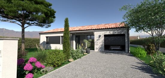 Maison neuve à Saïx, Occitanie