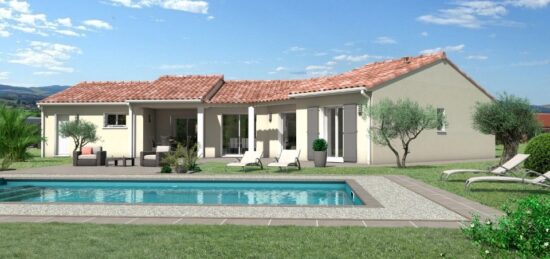 Maison neuve à Poudis, Occitanie
