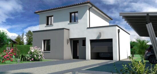 Maison neuve à Rouffiac, Occitanie
