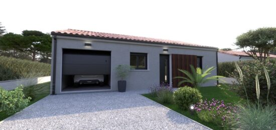 Maison neuve à Lagrave, Occitanie