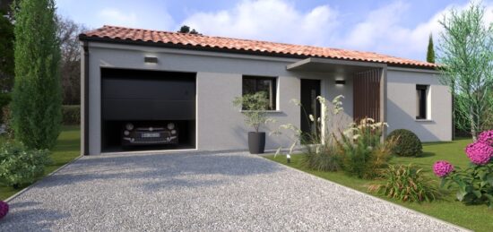 Maison neuve à Lagrave, Occitanie