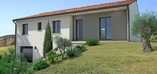 Maison neuve à Montégut-Lauragais, Occitanie