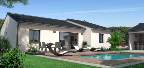 Maison neuve à Léojac, Occitanie